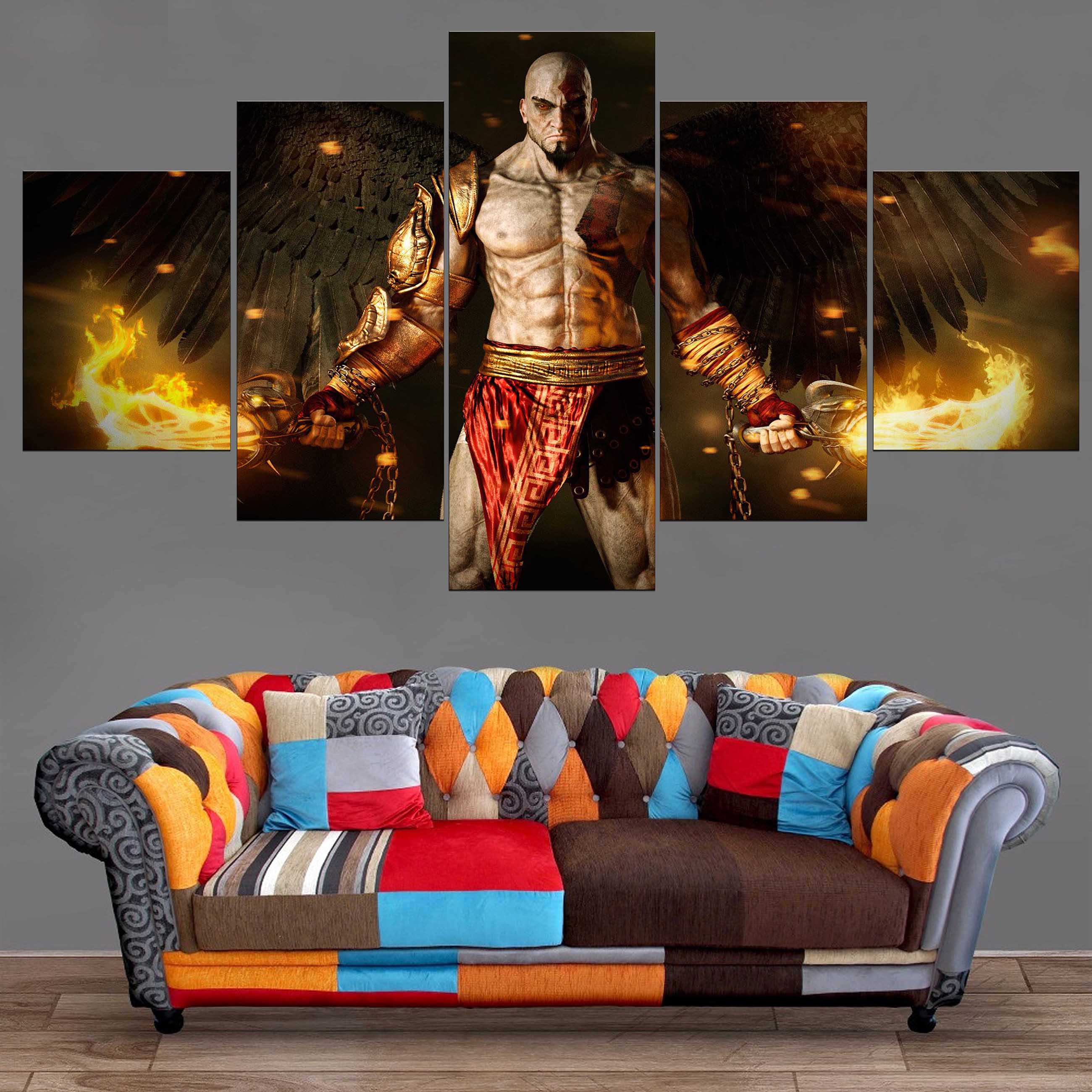Tableau God Of War God Kratos