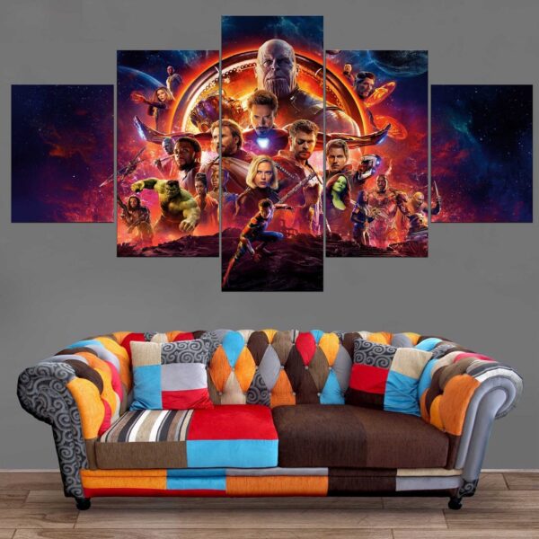 Décoration Murale Avengers Infinity War Affiche