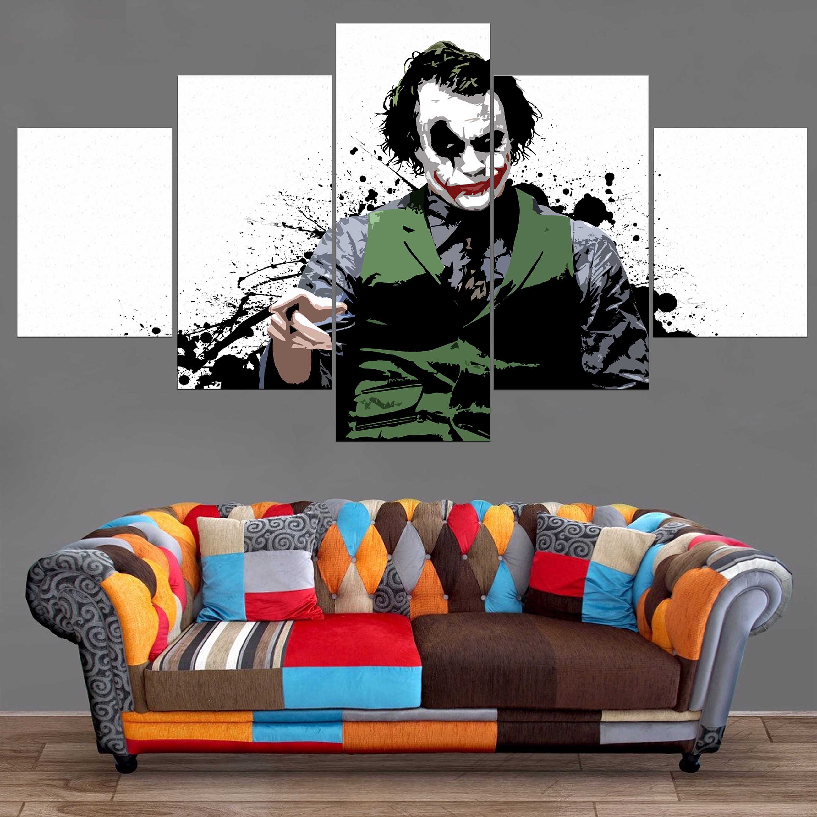 Tableau Batman Joker Peinture