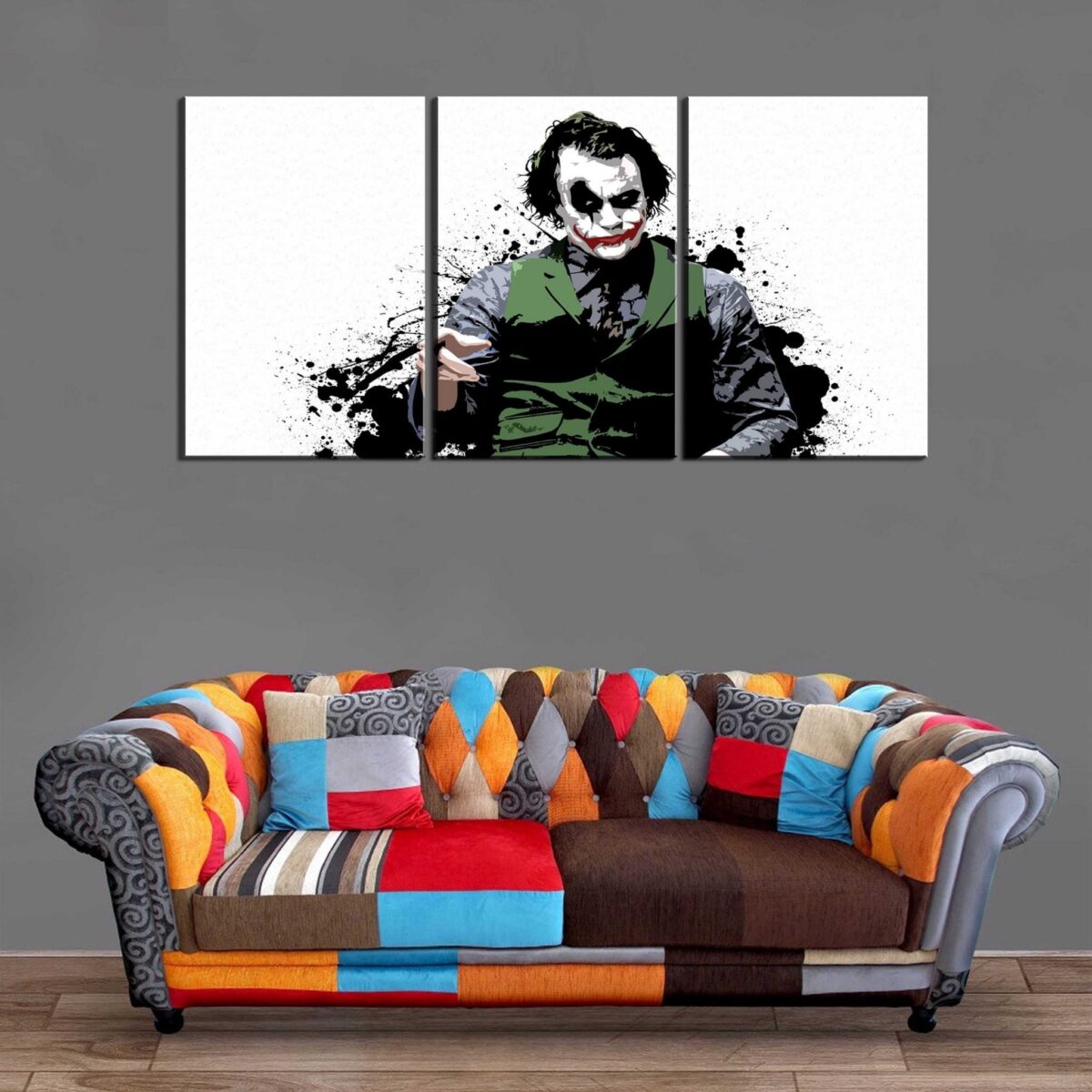 Décoration Murale Batman Joker Drawing Style