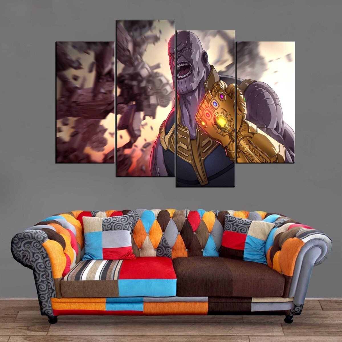 Décoration Murale Avengers Infinity War Thanos