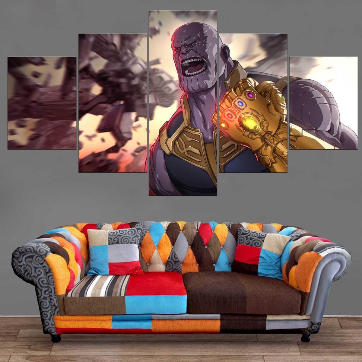 Décoration Murale Avengers Infinity War Thanos