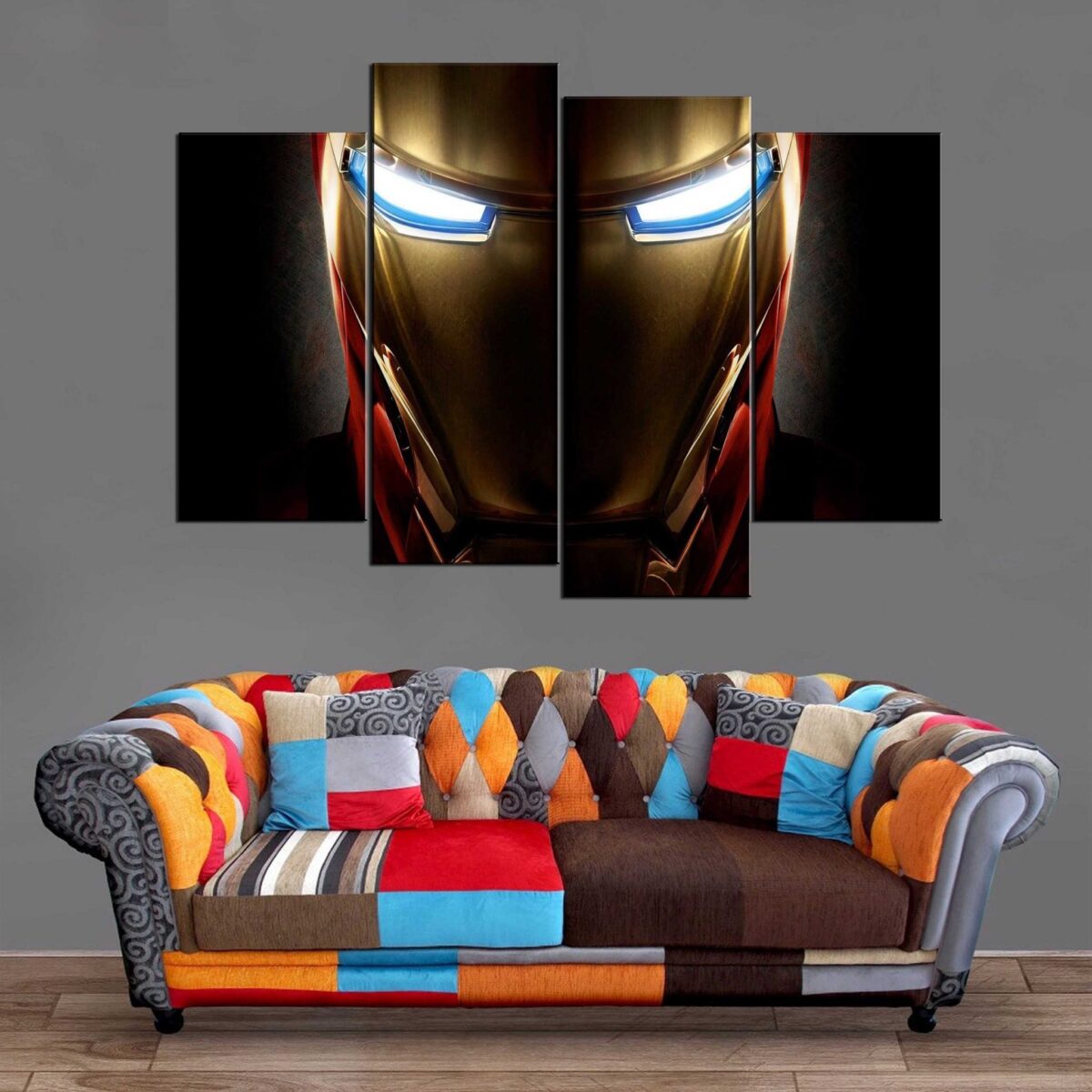 Décoration Murale Avengers Iron Man Face