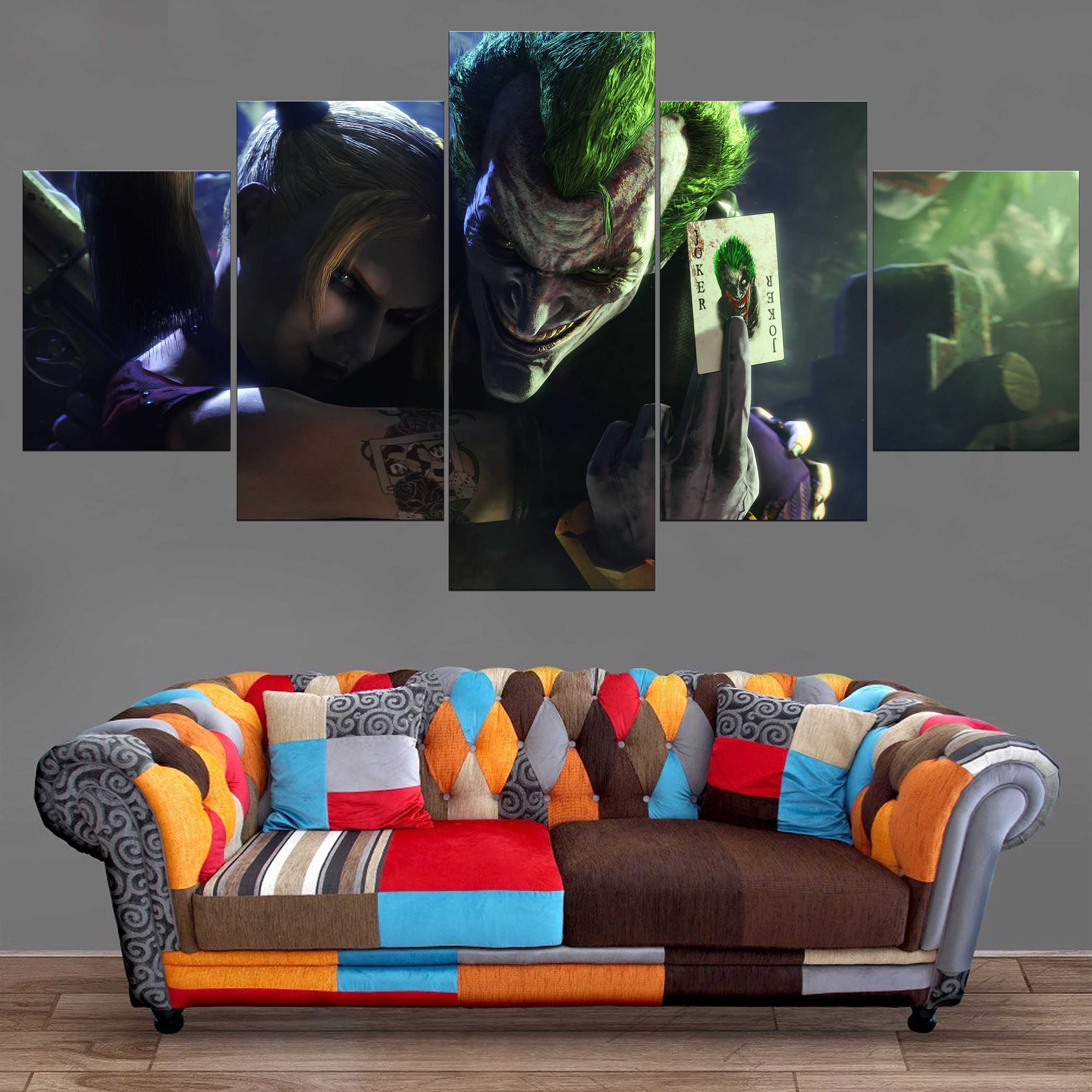 Tableau Batman Joker X Harley