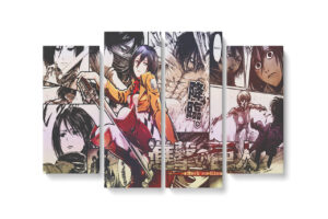 Tableau SNK Mikasa Manga