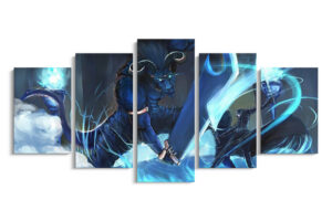 Tableau Sword Art Online Kirito Vs Blue eyed Demon