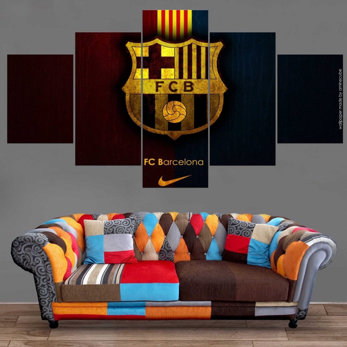 Décoration Murale Football FC Barcelona