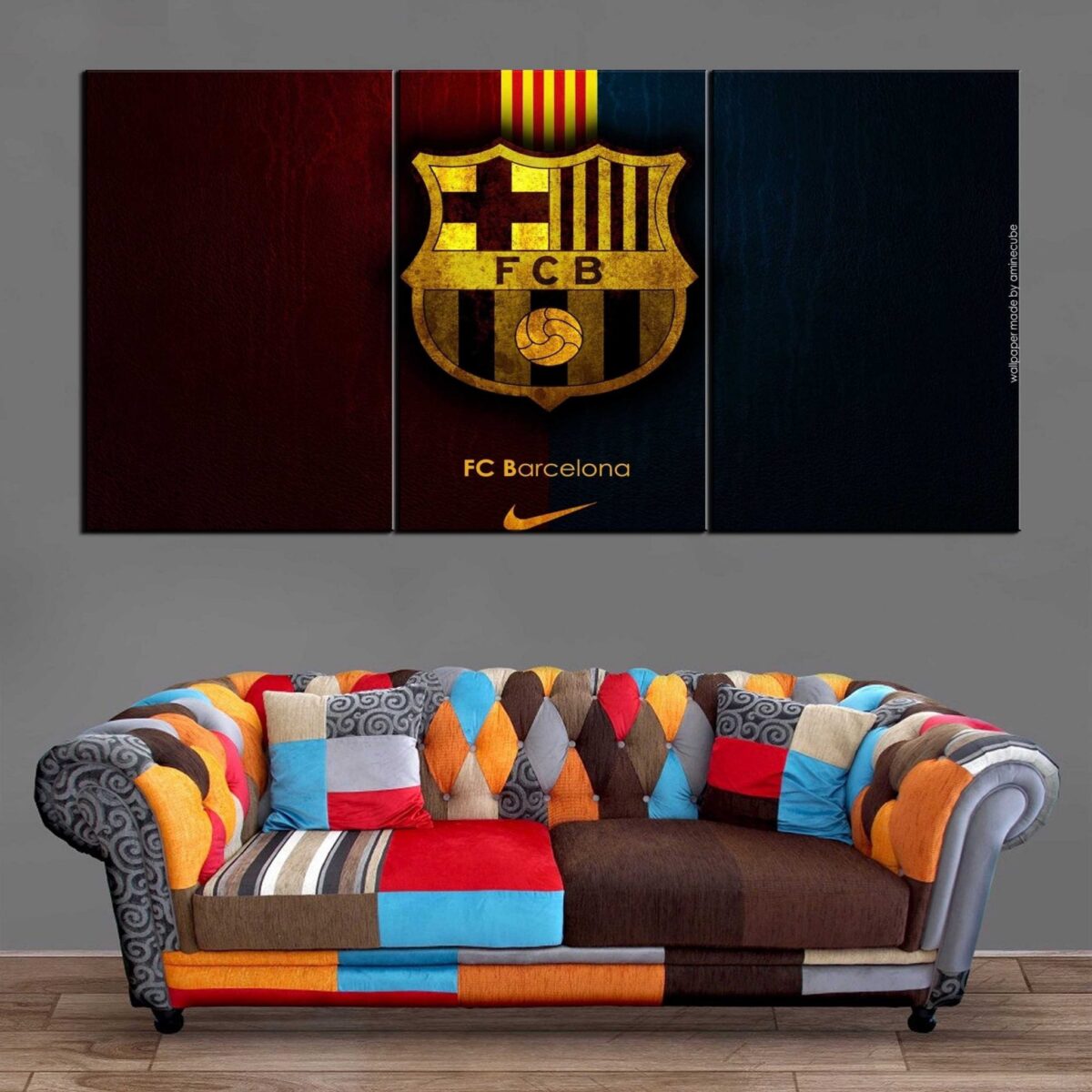 Décoration Murale Football FC Barcelona