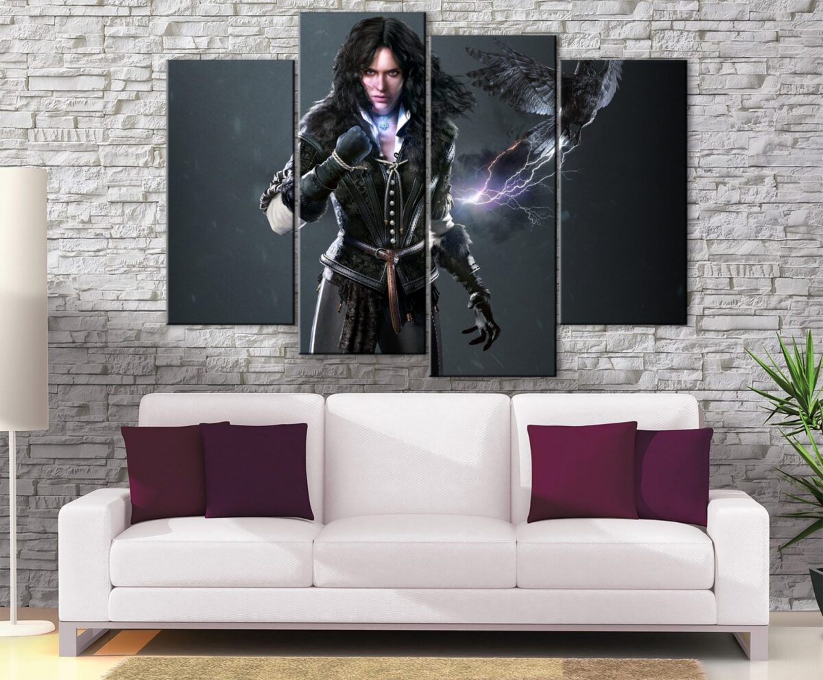 Décoration Murale The Witcher Yennefer Power