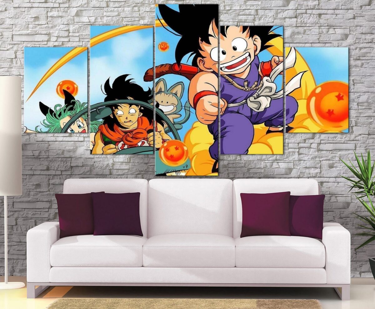 Décoration Murale Dragon Ball Goku Beginning