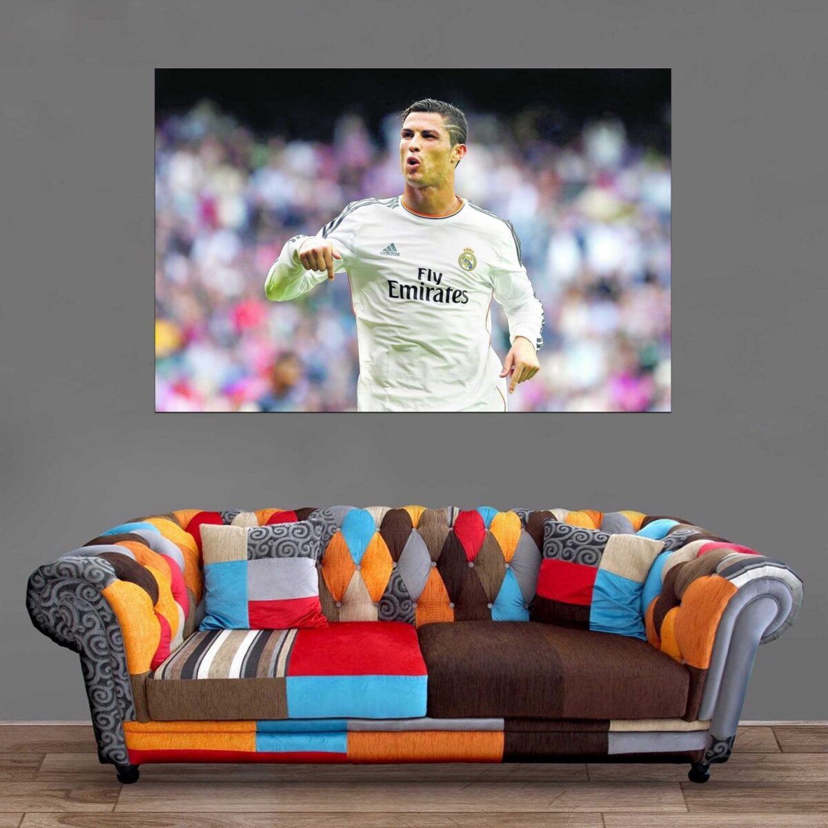 Décoration Murale Football Cristiano Ronaldo