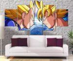 Décoration Murale Dragon Ball Z Goku Vs Vegeta