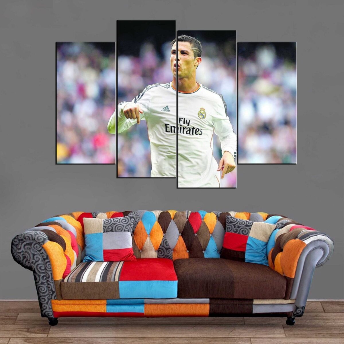 Décoration Murale Football Cristiano Ronaldo