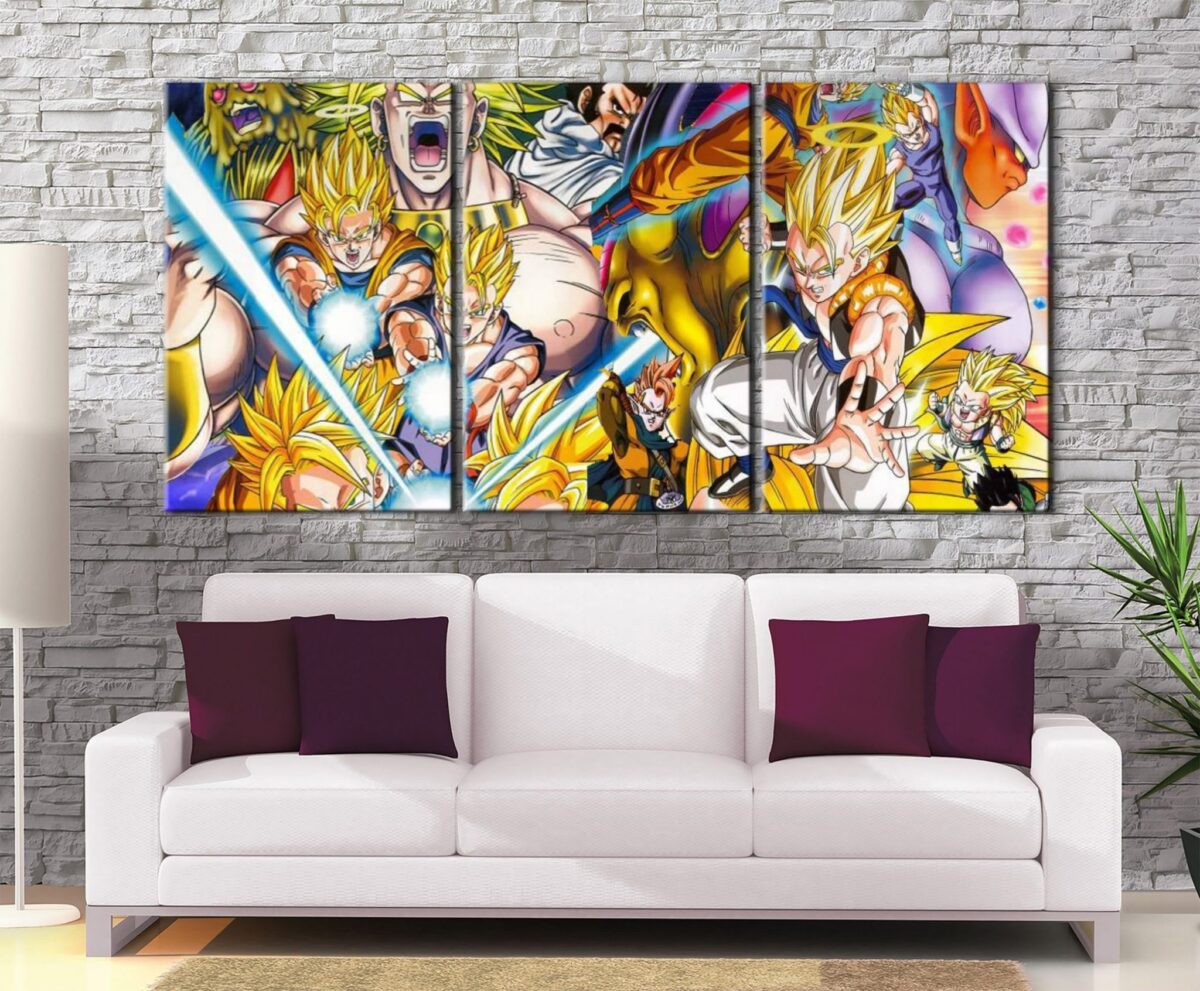 Décoration Murale Dragon Ball Z Characters