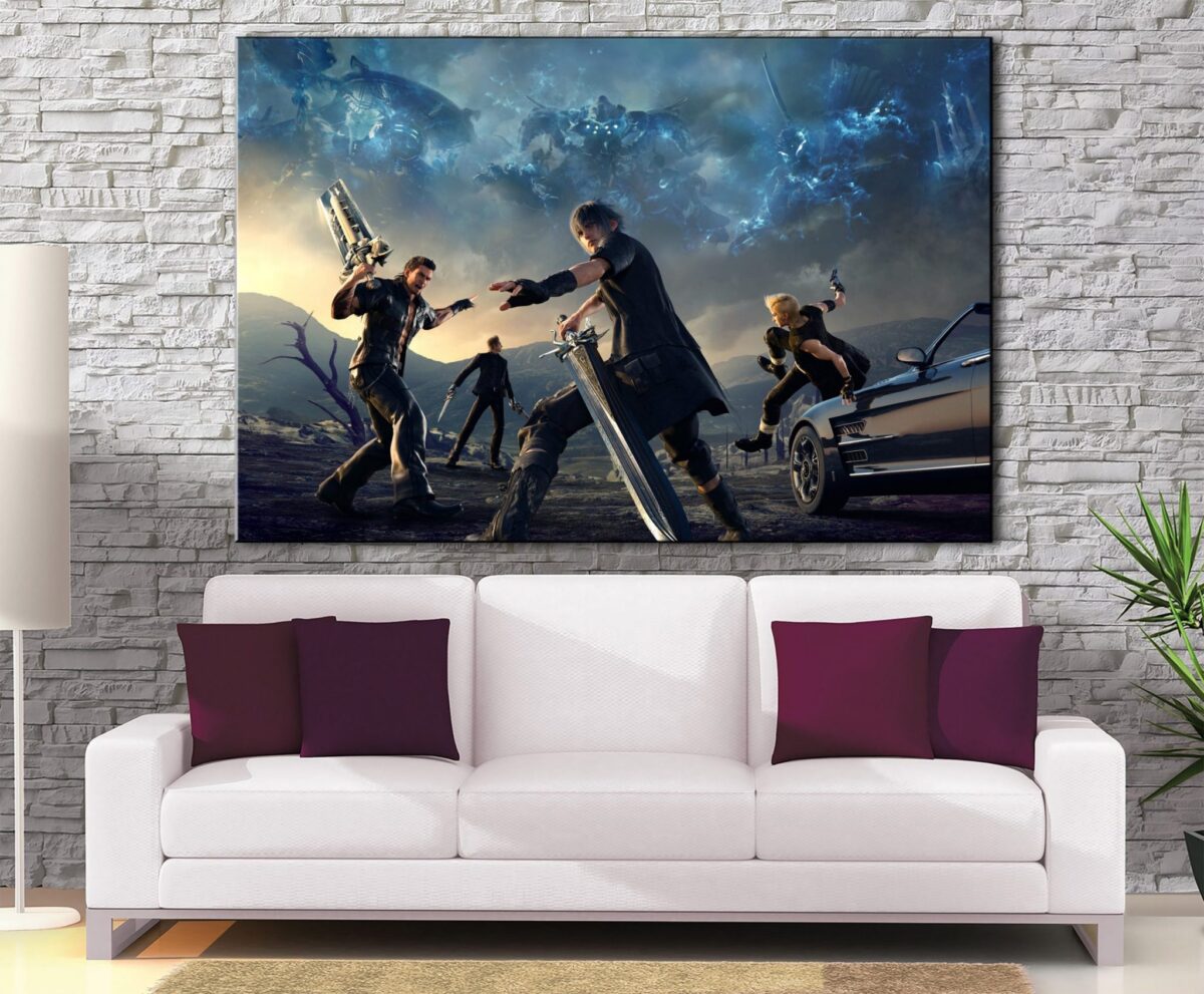 Décoration murale Final Fantasy 15 Battle