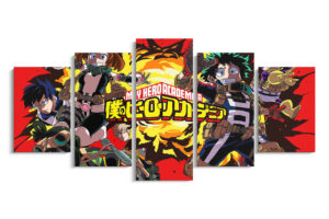 Tableau My Hero Academia Énergique