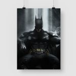 Poster Batman Trône