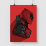 Poster Deadpool Silhouette