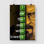 Poster Breaking Bad I Am The One Who Knocks