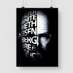 Poster Breaking Bad Walter White Heinsenberg