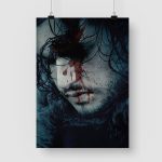 Poster Game Of Thrones Jon Snow