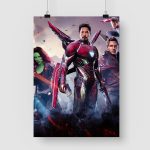 Poster Marvel Iron Man et les Avengers