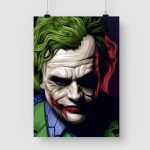 Poster Joker Peinture