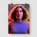 Poster Stranger Things Eleven Adolescente