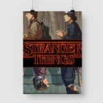 Poster Stranger Things Style Comics