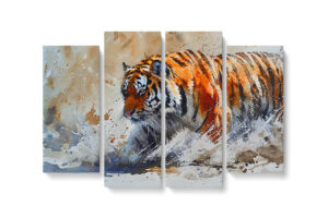 Tableau Tigre Dynamique