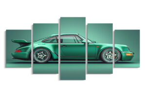 Tableau Porsche 911 Verte